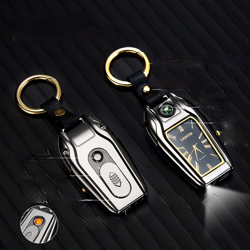 New Multifunctional Compass Ke - مراجعة Compass Keychain Mini وسعره