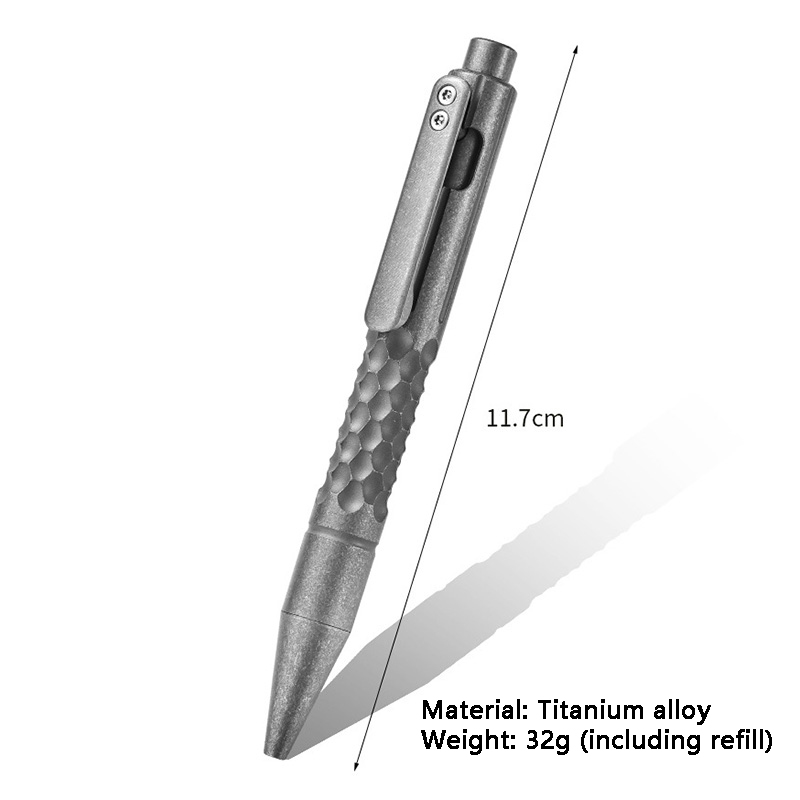 Titanium alloy signature pen p - مراجعة Edc Carry Essentials وسعره